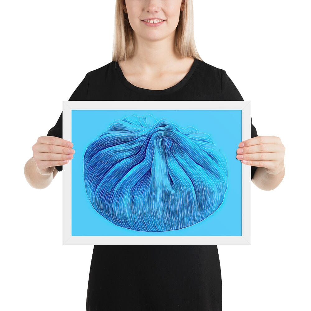 Dumpling Framed Poster (Crystal Two) [Unfoiled] JoyousJoyfulJoyness White 12″×16″ 