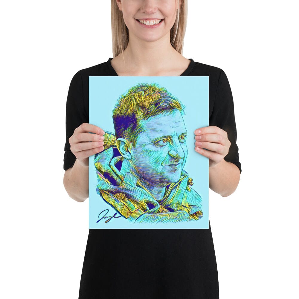 President Zelensky (Filter) Poster [Unfoiled] Posters, Prints, & Visual Artwork JoyousJoyfulJoyness 11″×14″ 