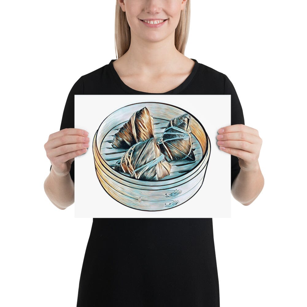 Zong Zi Poster (Passion Fruit) [Unfoiled] JoyousJoyfulJoyness 11″×14″ 