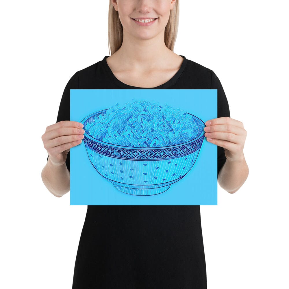 Bowl of Rice Poster (Crystal Two) [Unfoiled] JoyousJoyfulJoyness 11″×14″ 