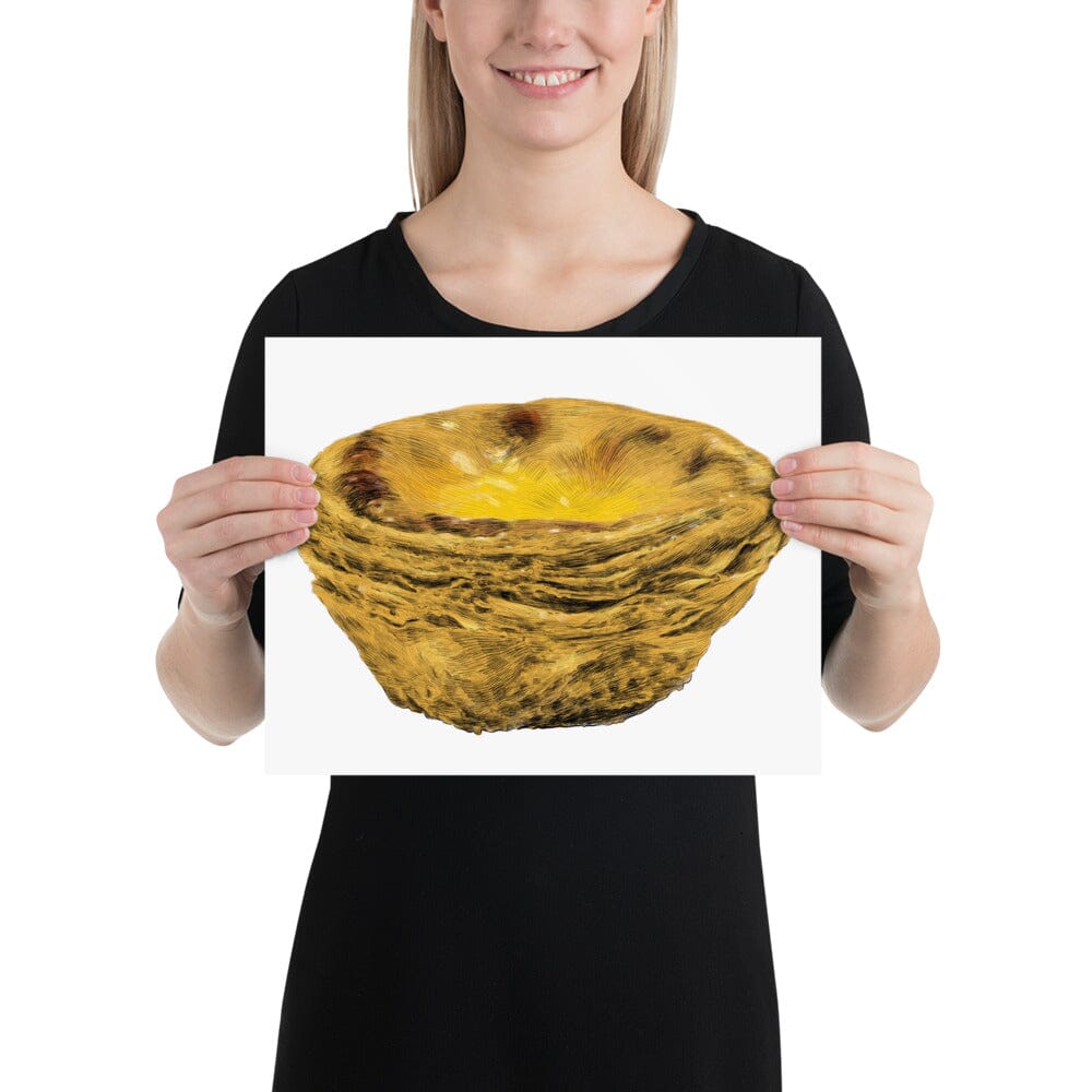 Egg Tart Poster [Unfoiled] JoyousJoyfulJoyness 11″×14″ 