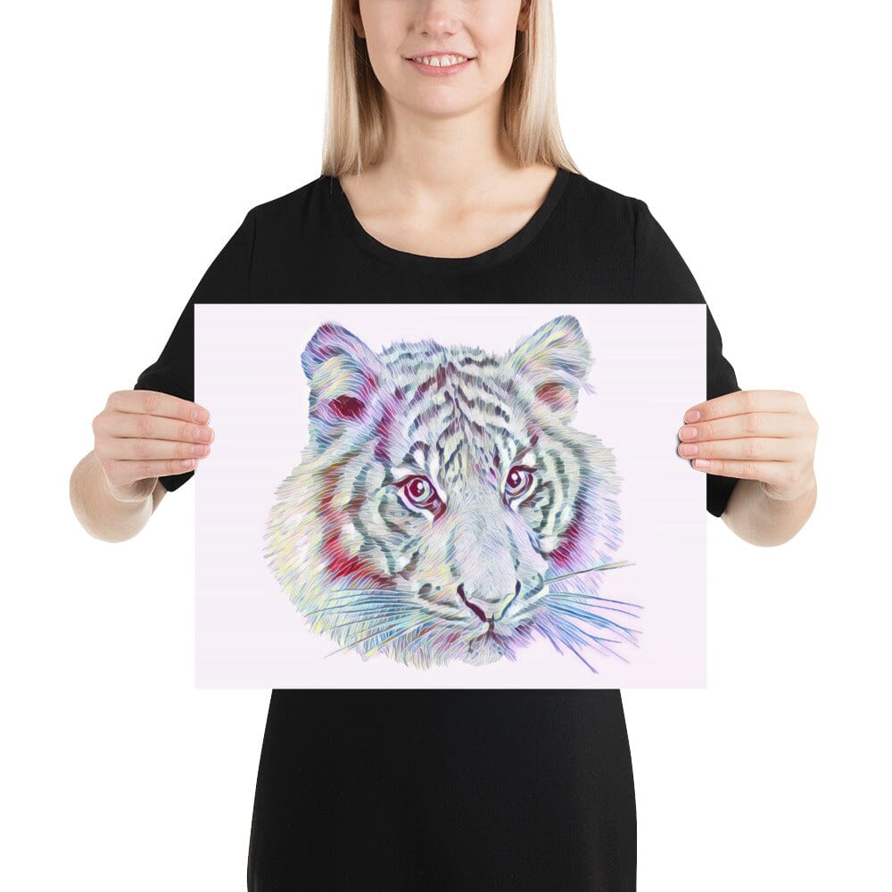 Tiger Poster (Dragonfly) [Unfoiled] Posters, Prints, & Visual Artwork JoyousJoyfulJoyness 12″×16″ 