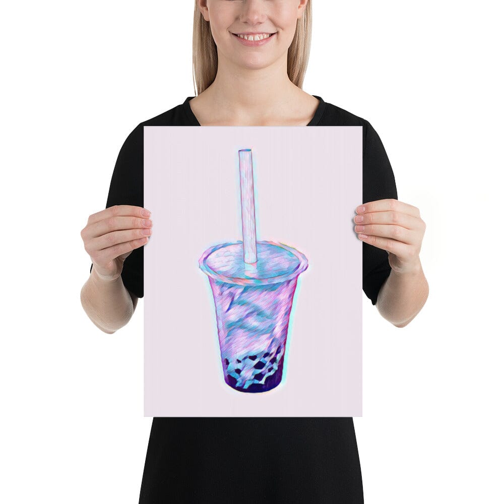 Boba Poster (Octopus) [Unfoiled] JoyousJoyfulJoyness 12″×16″ 