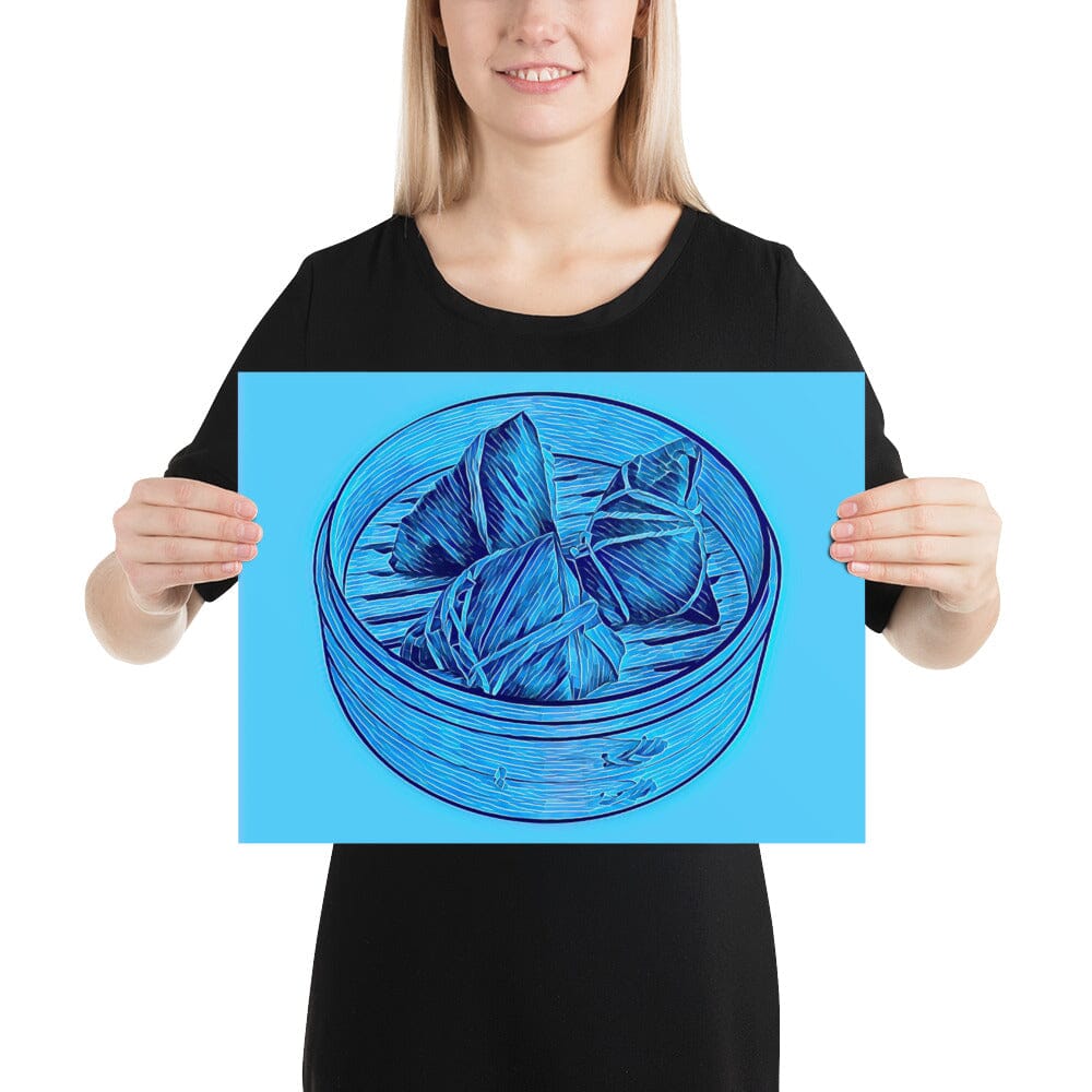 Zong Zi Poster (Crystal Two) [Unfoiled] JoyousJoyfulJoyness 12″×16″ 
