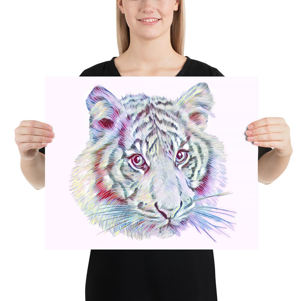 Tiger Poster (Dragonfly) [Unfoiled] Posters, Prints, & Visual Artwork JoyousJoyfulJoyness 16″×20″ 