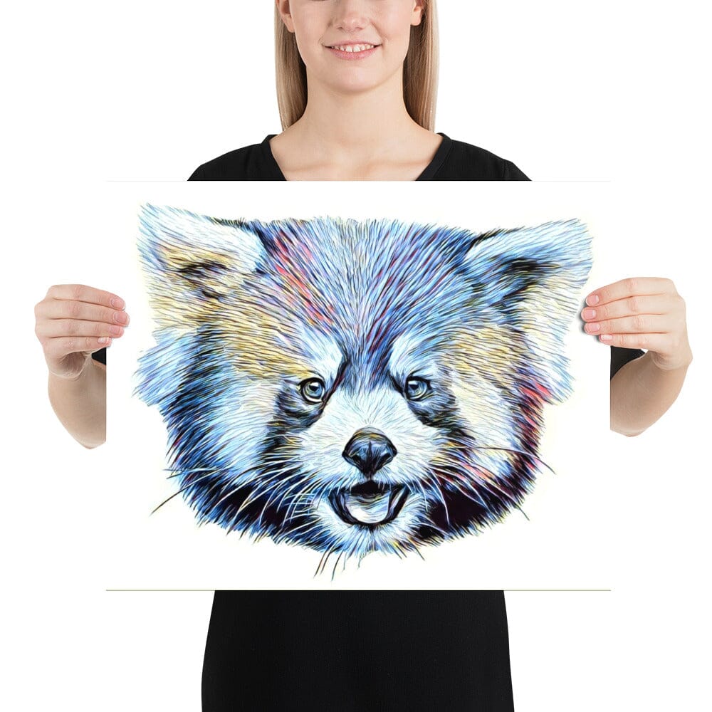 Red Panda Poster (surf) [Unfoiled] JoyousJoyfulJoyness 16″×20″ 