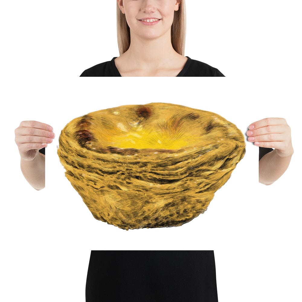 Egg Tart Poster [Unfoiled] JoyousJoyfulJoyness 16″×20″ 