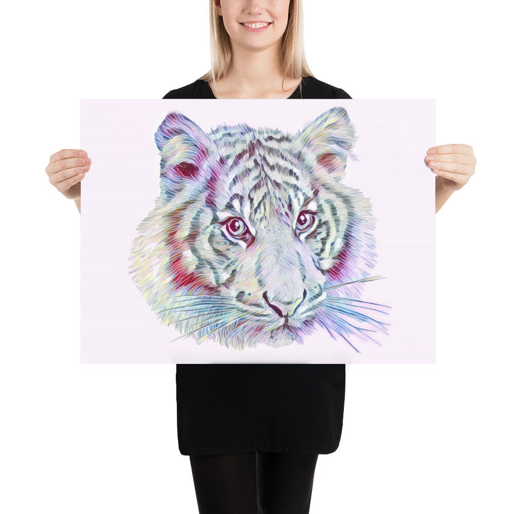 Tiger Poster (Dragonfly) [Unfoiled] Posters, Prints, & Visual Artwork JoyousJoyfulJoyness 18″×24″ 