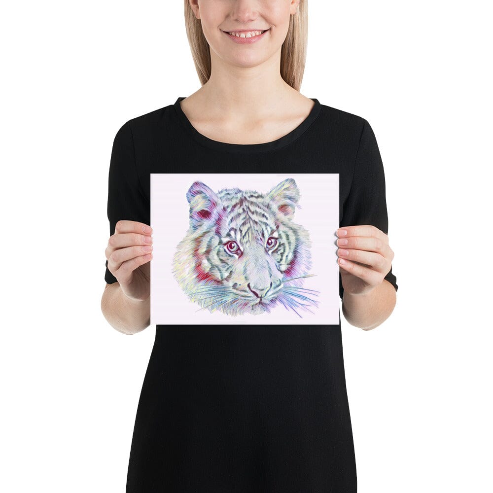 Tiger Poster (Dragonfly) [Unfoiled] Posters, Prints, & Visual Artwork JoyousJoyfulJoyness 8″×10″ 