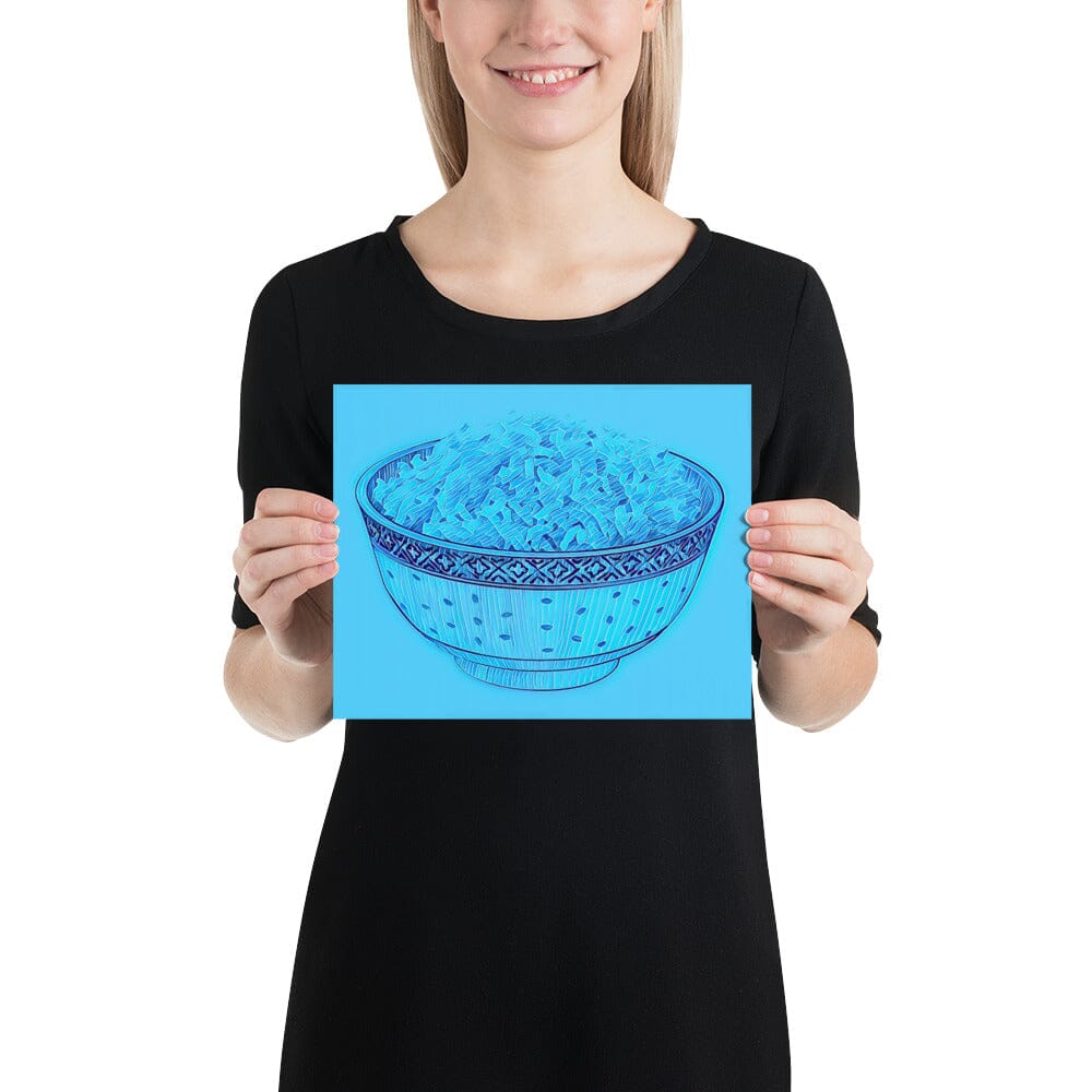 Bowl of Rice Poster (Crystal Two) [Unfoiled] JoyousJoyfulJoyness 8″×10″ 