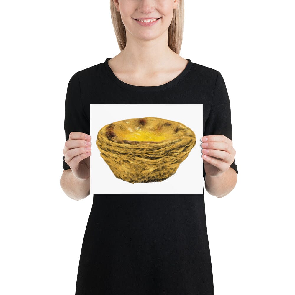 Egg Tart Poster [Unfoiled] JoyousJoyfulJoyness 8″×10″ 