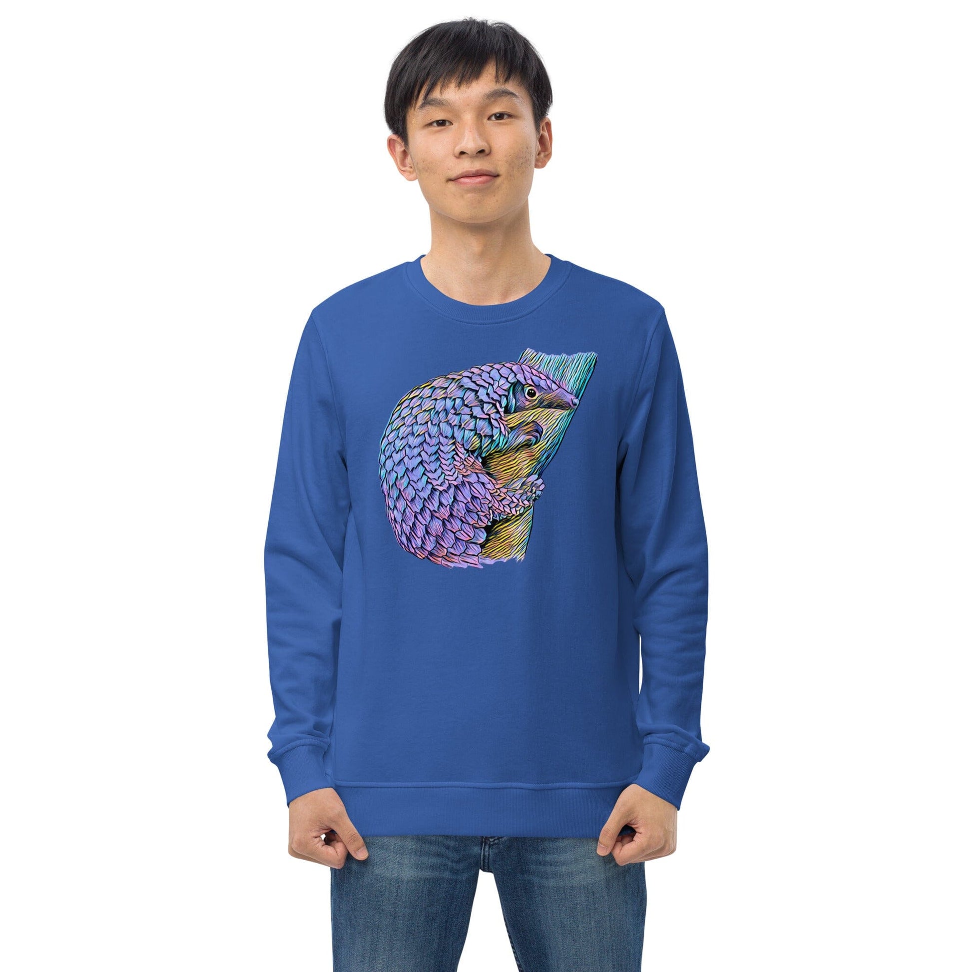 Pangolin Unisex Organic Sweatshirt JoyousJoyfulJoyness 