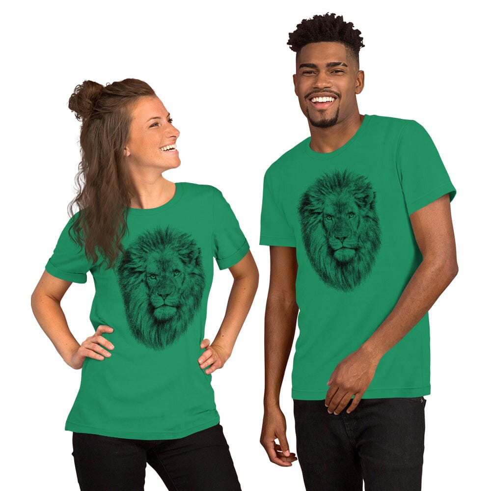 Lion Unisex T-Shirt JoyousJoyfulJoyness Kelly S 